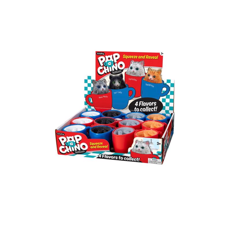 Schylling Pop a Chino Kitties Fidget Toy Assorted