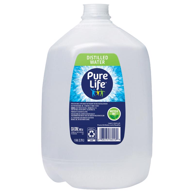 PureLife Distilled Bottled Water 1 gal