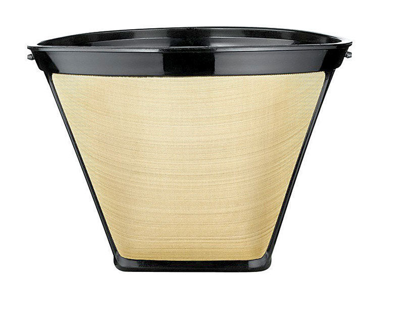 Medelco 12 cups Black/Gold Cone Coffee Filter