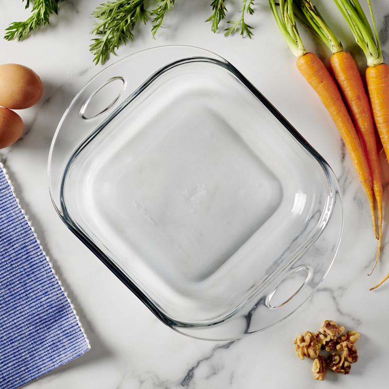 Anchor Hocking 8 in. W X 8 in. L Cake Pan Clear