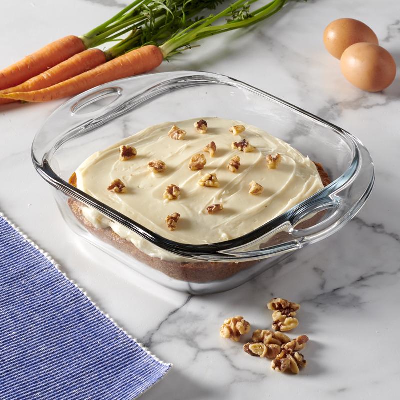 Anchor Hocking 8 in. W X 8 in. L Cake Pan Clear