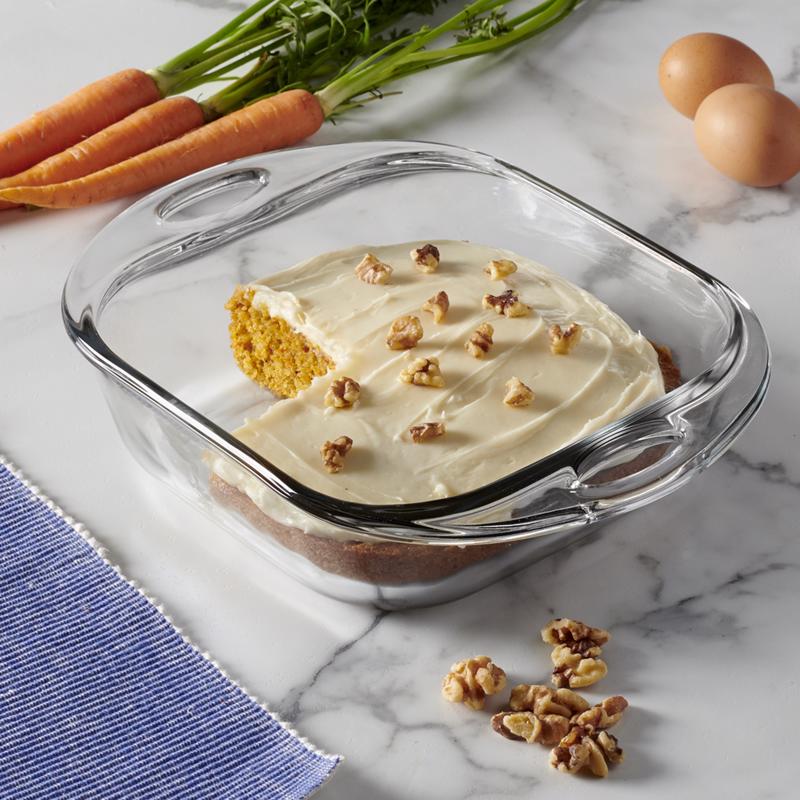 Anchor Hocking 8 in. W X 8 in. L Cake Pan Clear