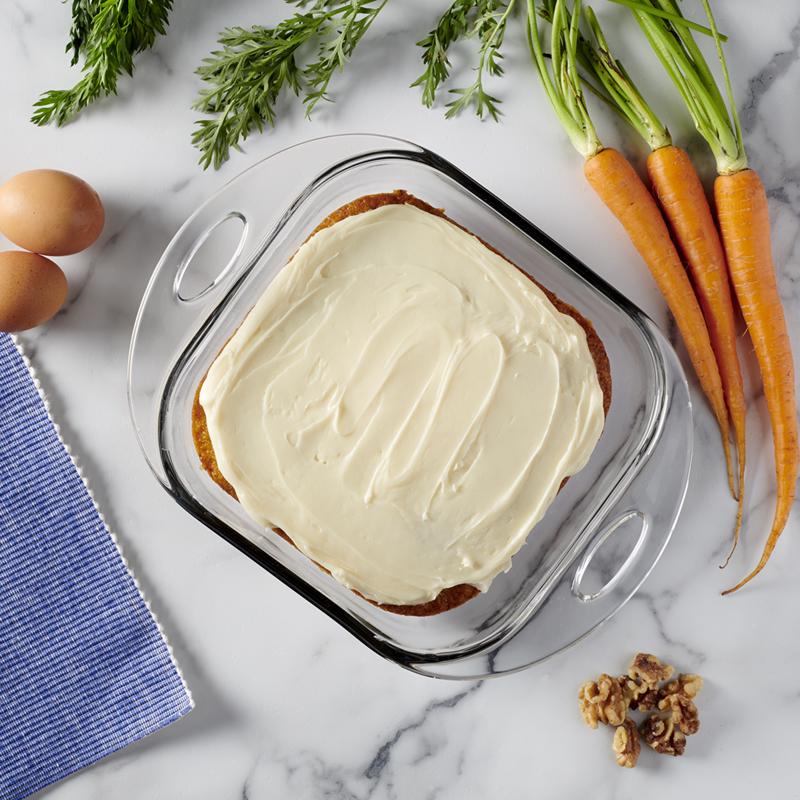 Anchor Hocking 8 in. W X 8 in. L Cake Pan Clear