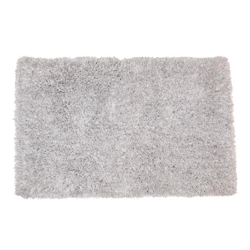Sttelli Intermix 32 in. L X 20 in. W White Cotton/Polyester Bath Rug