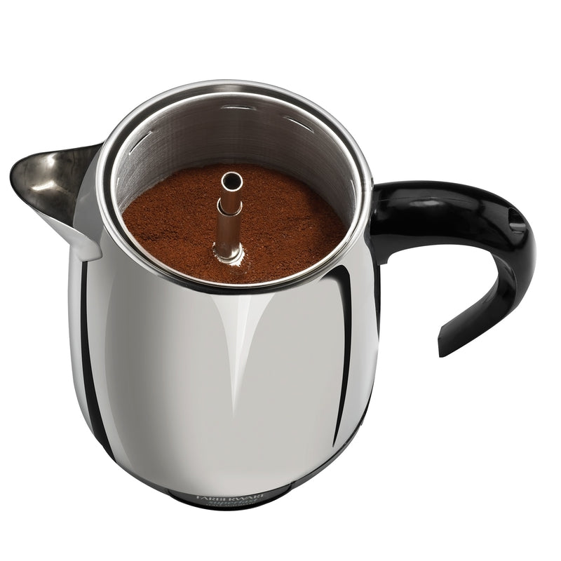 Farberware 12 cups Black/Silver Percolator