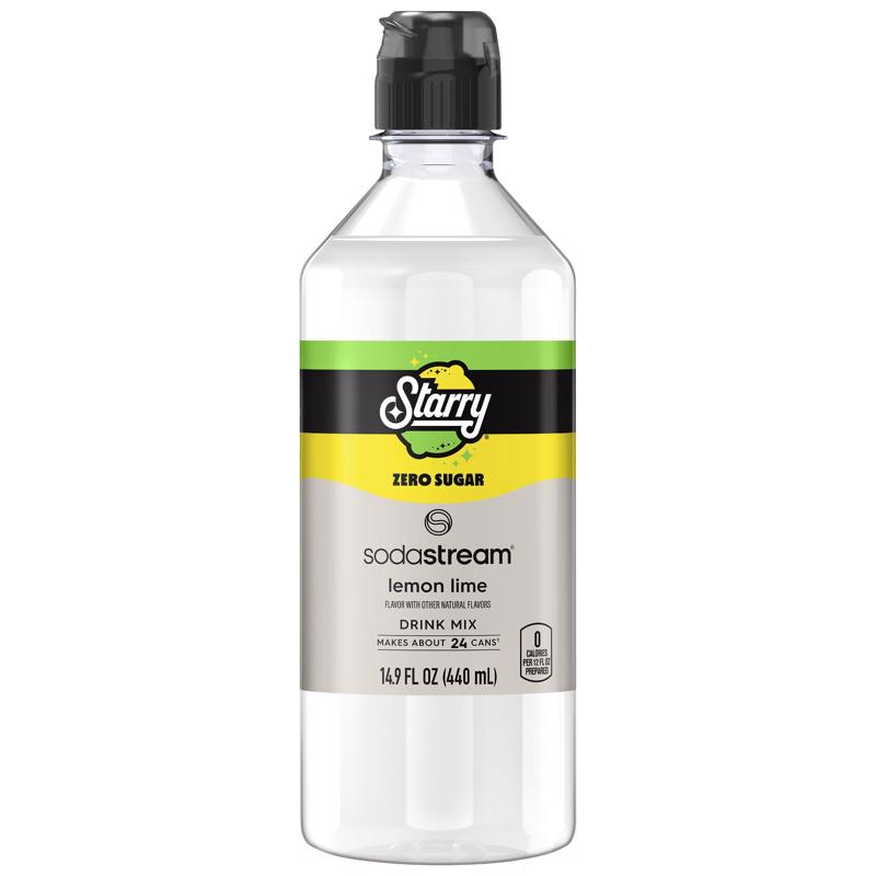 SodaStream Starry Zero Sugar Lemon-Lime Soda Mix 440 ml