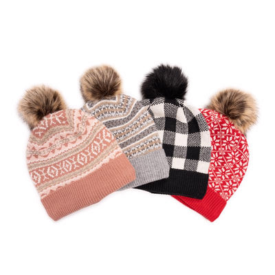 Muk Luks Winter Hat Assorted One Size Fits All
