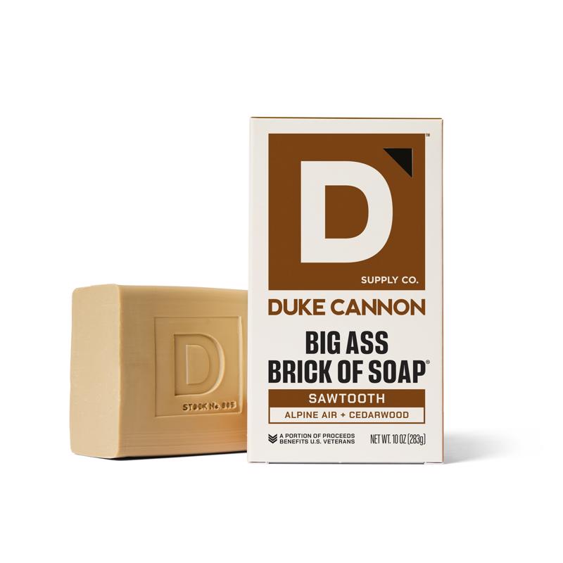 Duke Cannon Sawtooth Alpine Air + Cedarwood Scent Shower Soap 10 oz