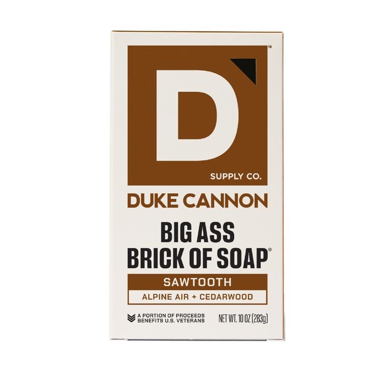 Duke Cannon Sawtooth Alpine Air + Cedarwood Scent Shower Soap 10 oz