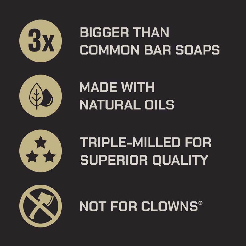 Duke Cannon Sawtooth Alpine Air + Cedarwood Scent Shower Soap 10 oz