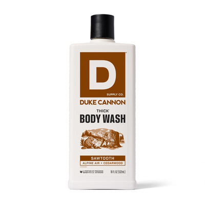 Duke Cannon Sawtooth Organic Alpine Air + Cedarwood Scent Body Wash 17.5 oz