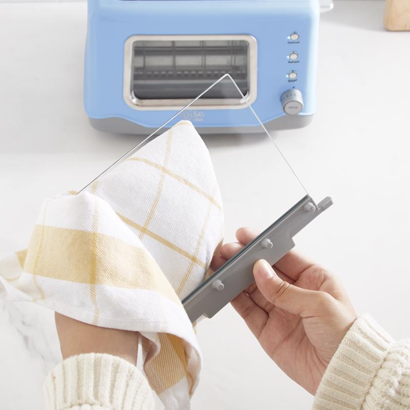 Rise by Dash Metal Blue 2 slot Toaster 7.9 in. H X 12.2 in. W X 9.5 in. D