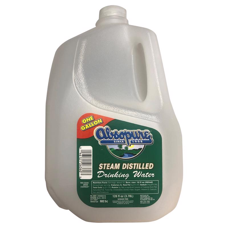 Absopure Distilled Bottled Water 1 gal