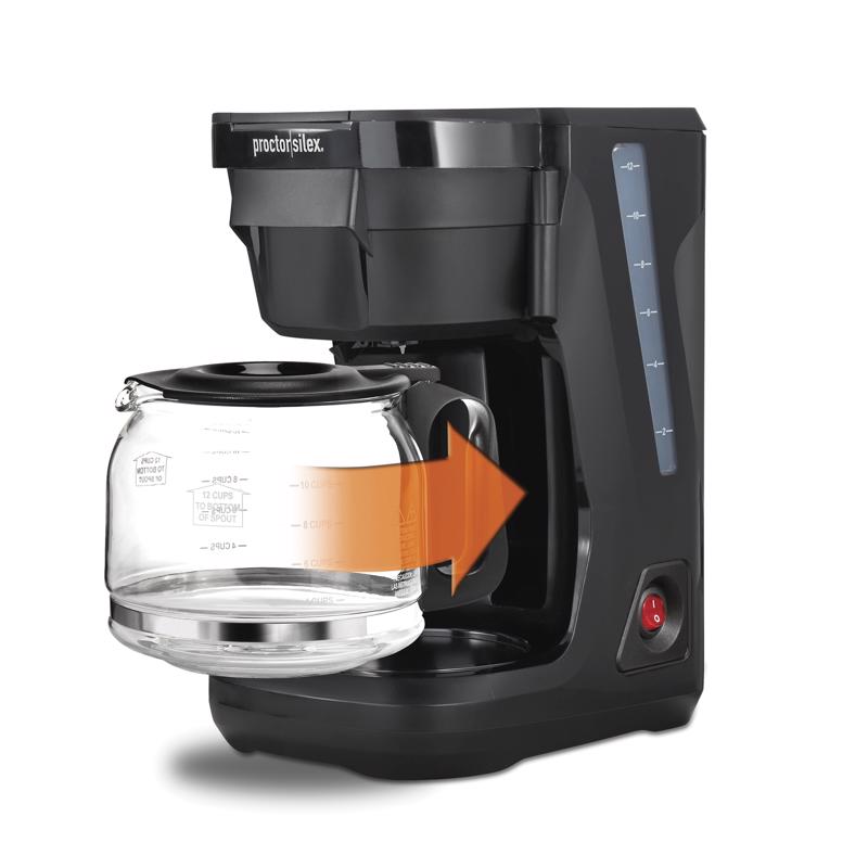 Hamilton Beach Proctor Silex 12 cups Black Coffee Maker