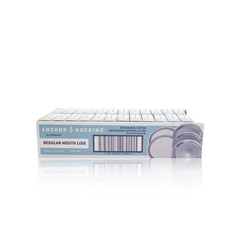 Tecnocap Anchor Hocking Regular Mouth Canning Lid 12 pk