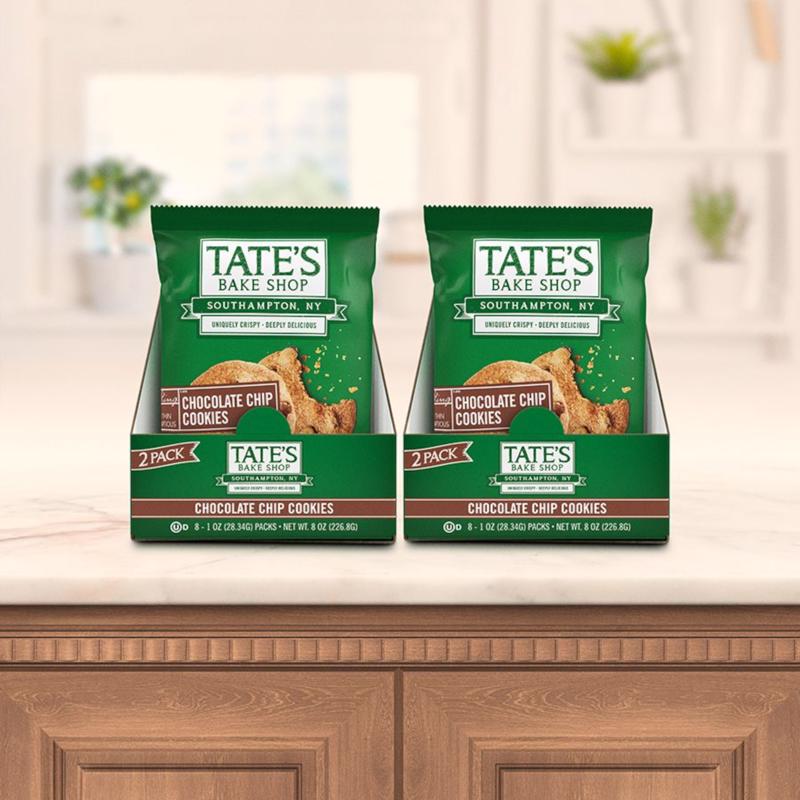 Tate's Chocolate Chip Cookies 1 oz Bagged