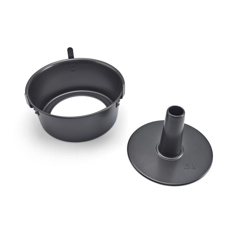 Chicago Metallic 9-1/2 in. W X 9.5 in. L Angel Food Cake Pan Gray