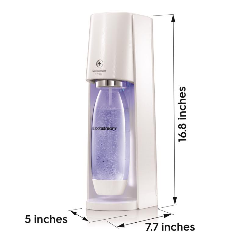 SodaStream E-Terra White 1 L Soda Maker