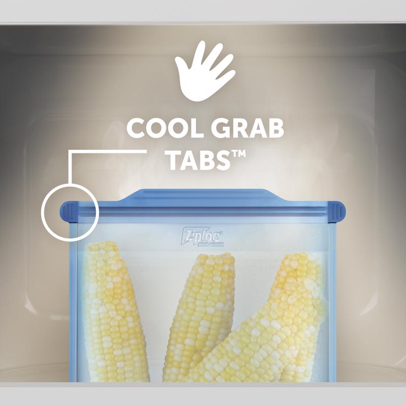 Ziploc Endurables 64 oz Blue Food Storage Container