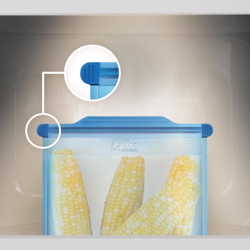Ziploc Endurables 64 oz Blue Food Storage Container