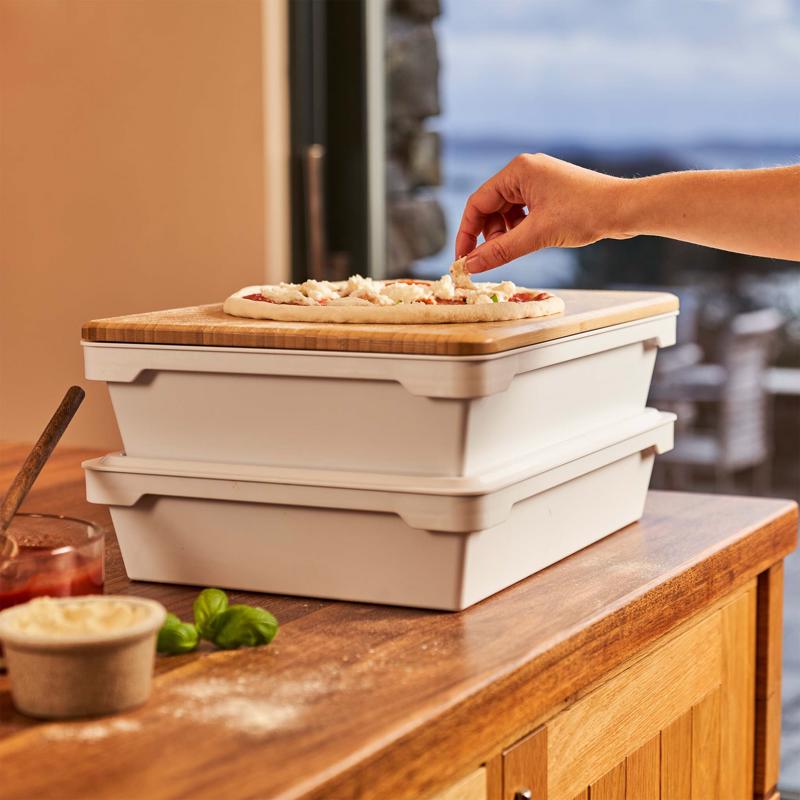 Ooni Cutting Board Bamboo Dough Tray Lid