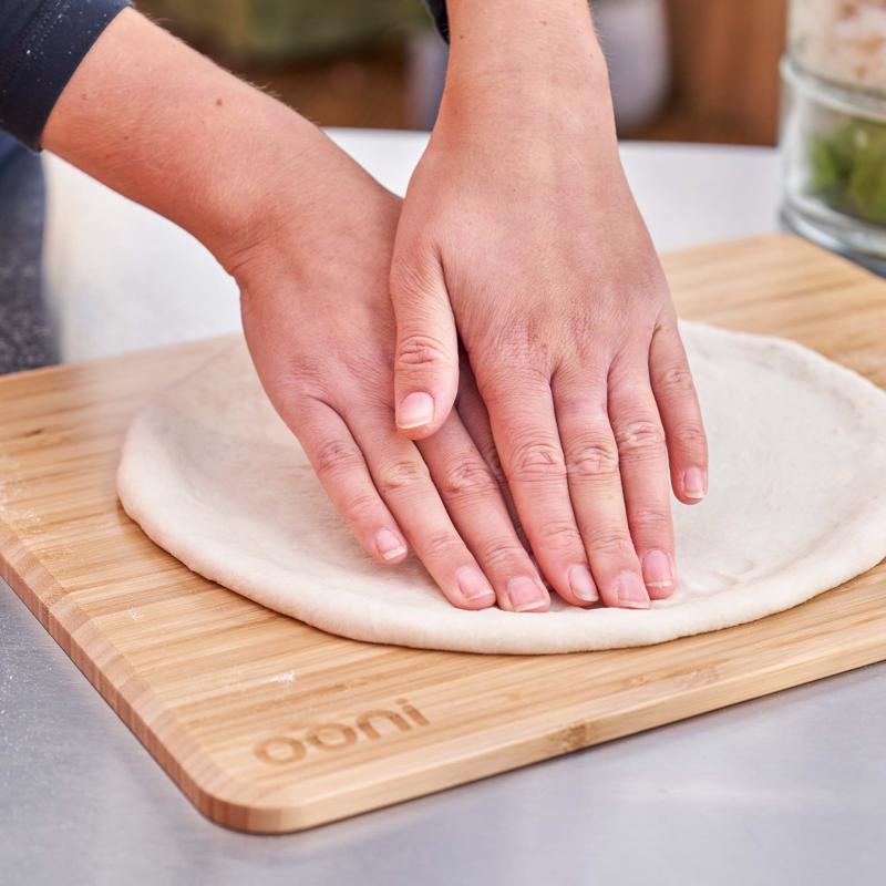 Ooni Cutting Board Bamboo Dough Tray Lid