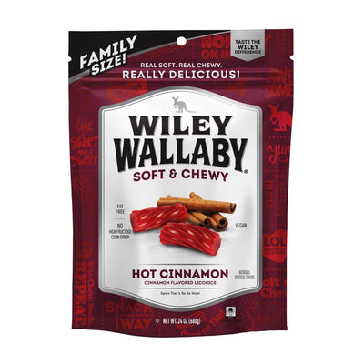 Wiley Wallaby Hot Cinnamon Licorice 24 oz