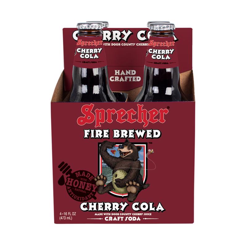 Sprecher Cherry Cola Soda 16 oz