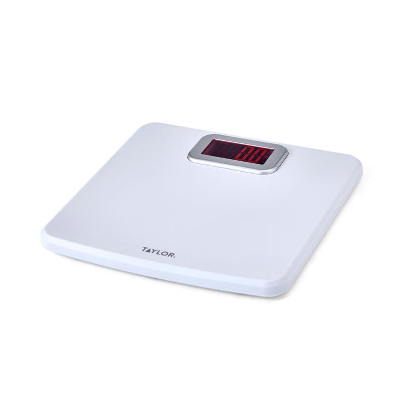 Taylor 400 lb Digital Bathroom Scale White