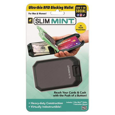 As Seen On Tv Ultra-thin RFID Blocking Slim Mint Wallet