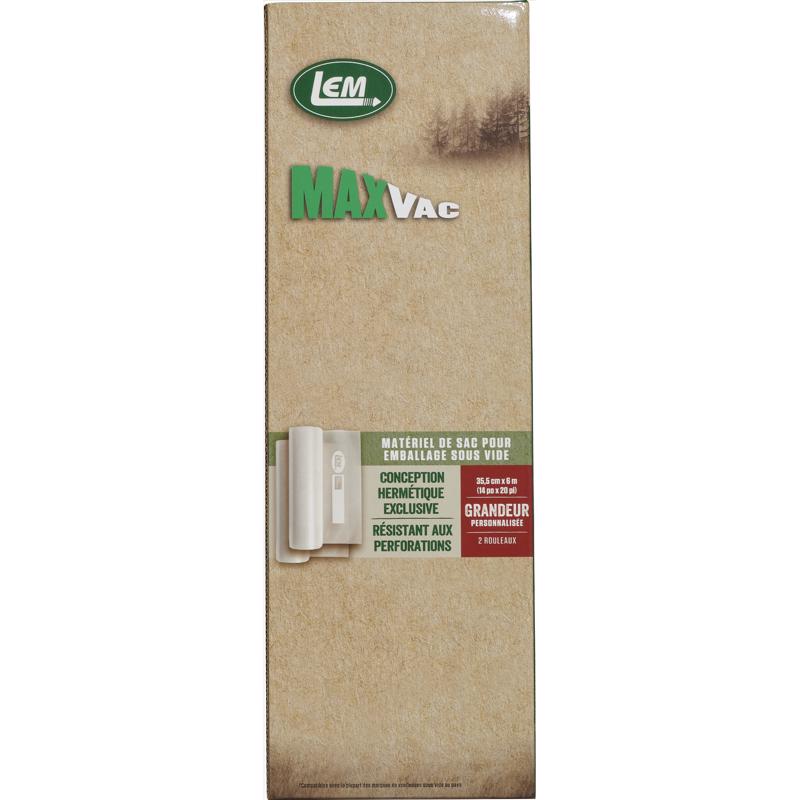 LEM MaxVac Clear Vacuum Sealer Rolls and Bags