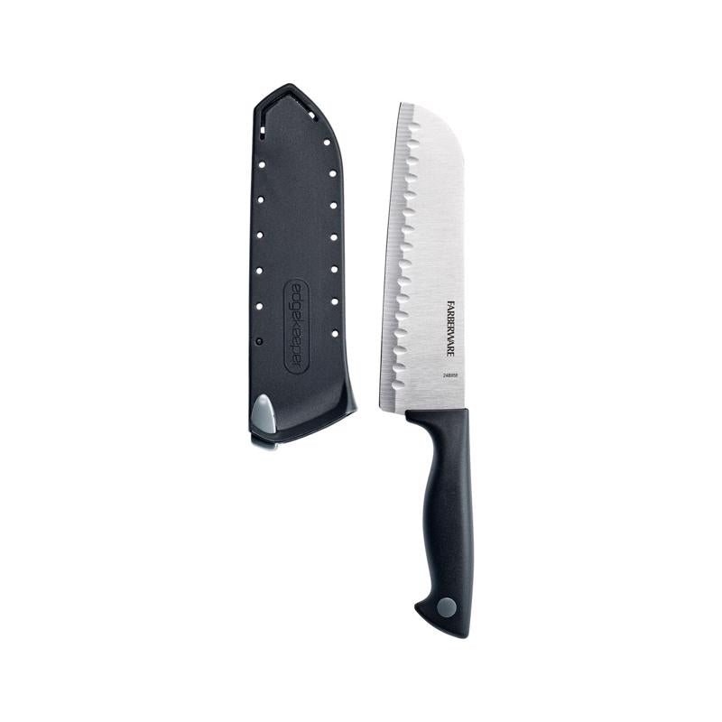 Farberware Edgekeeper 7 in. L Stainless Steel Santoku Knife 2 pc
