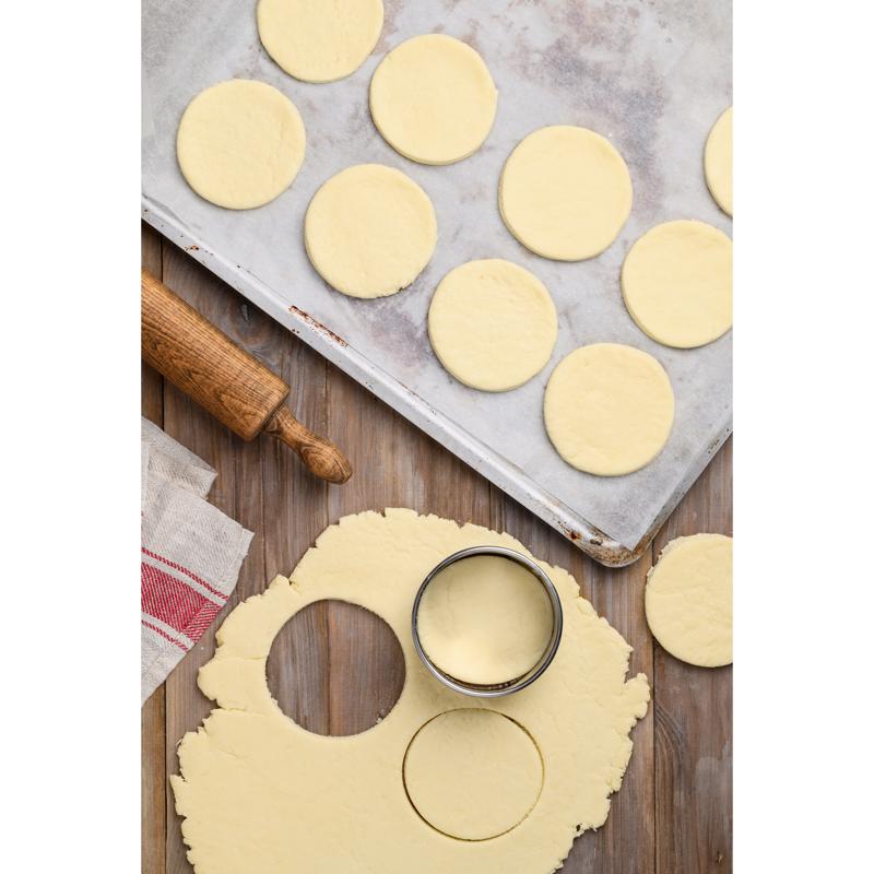 Mrs. Anderson's Baking Silver Stainless Steel Baking Cutters Set