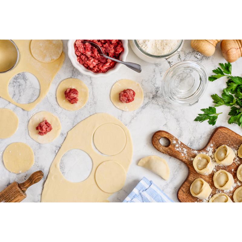 Mrs. Anderson's Baking Silver Stainless Steel Baking Cutters Set