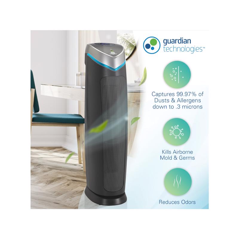 Germ Guardian HEPA Air Purifier Tower 189 sq ft