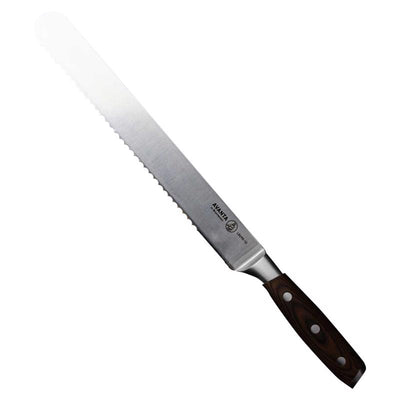 Messermeister Avanta 10 in. L Stainless Steel Scalloped Slicer