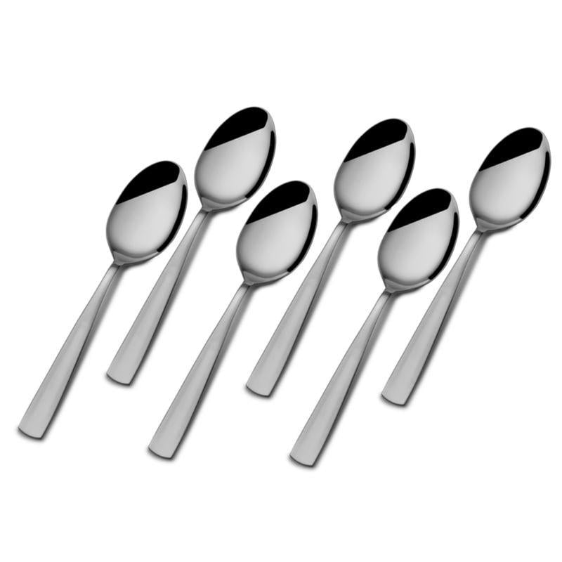 Pfaltzgraff Silver Stainless Steel Danford Dinner Spoon Set 6 pc