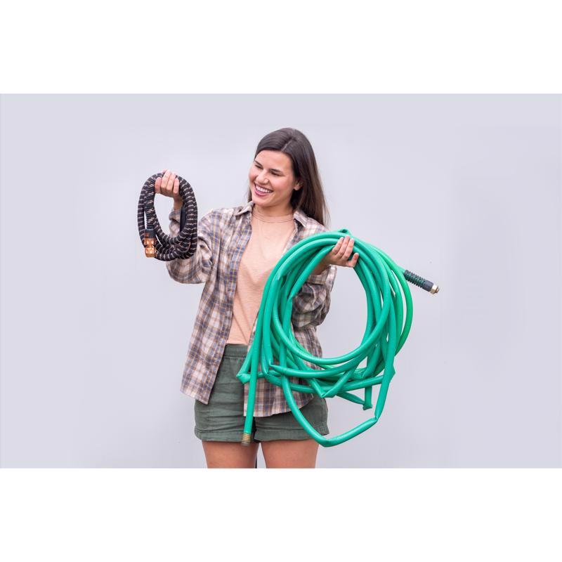 Pocket Hose Copper Bullet 3/4 in. D X 25 ft. L Medium Duty Expandable Flexible Garden Hose