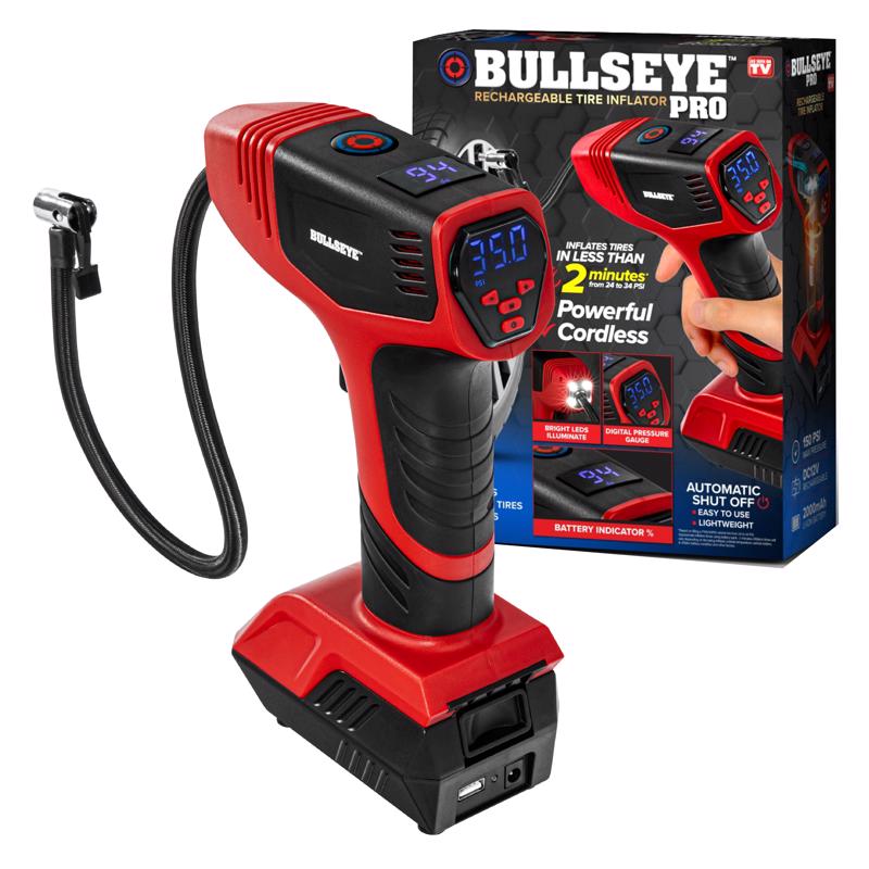 BullsEye ASOTV Rechargeable Tire Inflator