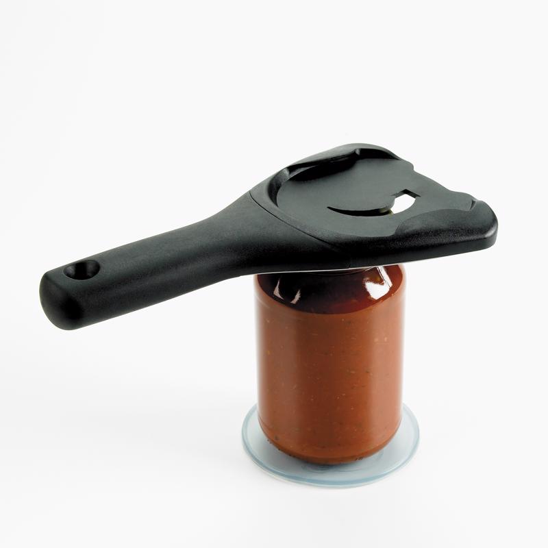 OXO Good Grips Black/Silver Stainless Steel Manual Jar Opener