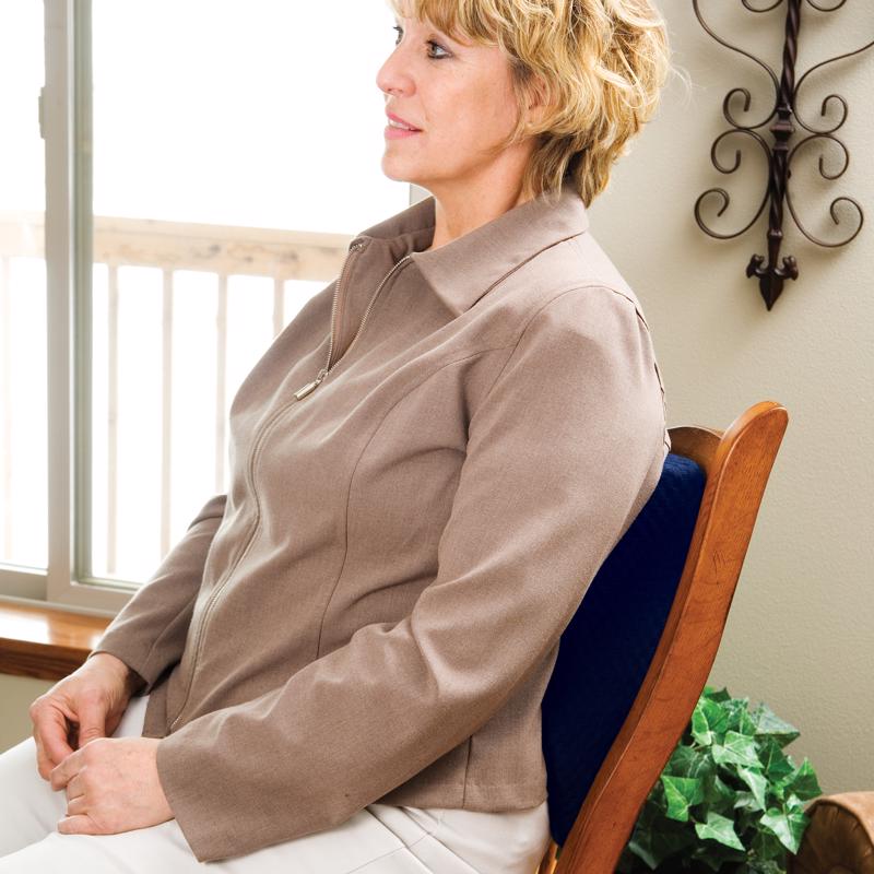 Carex Health Brands Navy Lumbar Support