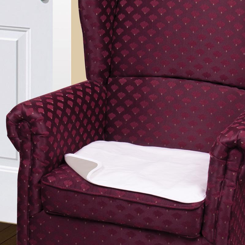 Carex Health Brands White Washable Chair Pad