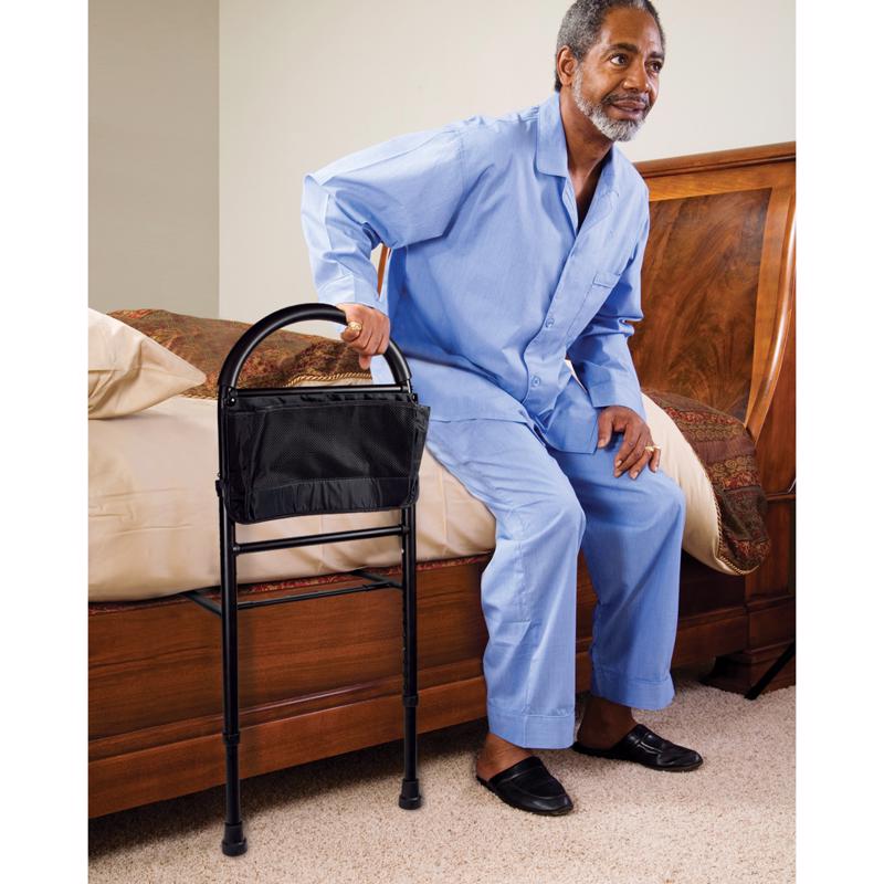Carex Health Brands Black Bedside Rail