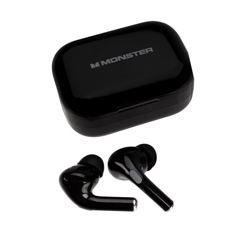 Monster Wireless Bluetooth Earbuds w/Charging Case