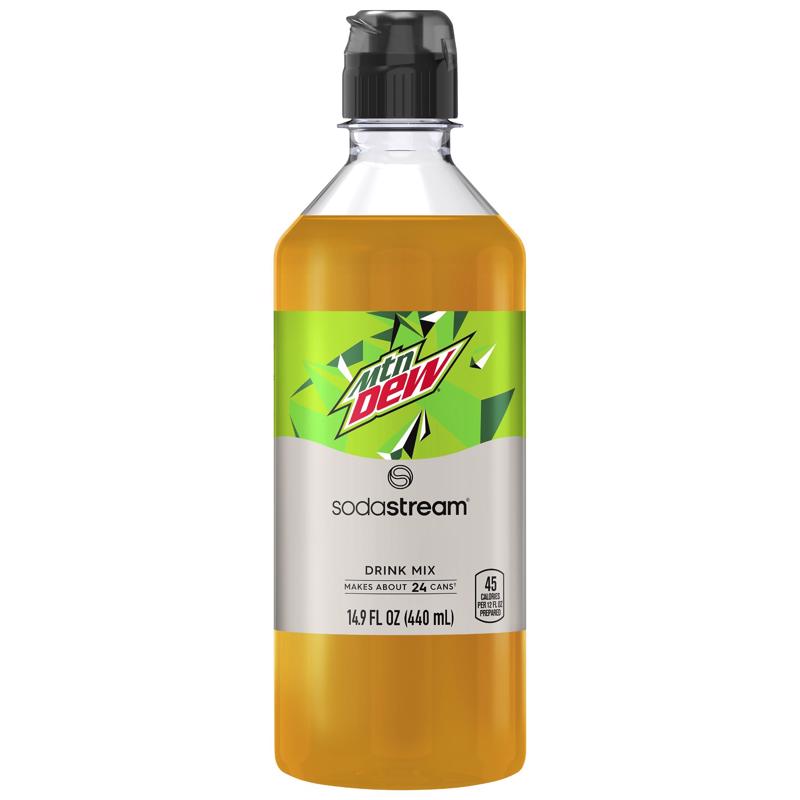 SodaStream Mountain Dew Original Soda Mix 440 ml