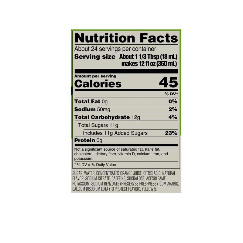 SodaStream Mountain Dew Original Soda Mix 440 ml