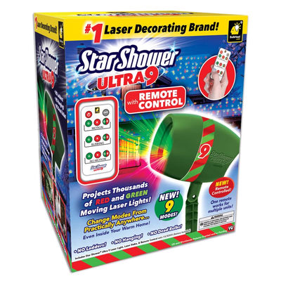 Star Shower Bulbhead Laser Lights with Remote Control