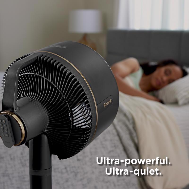 Shark FlexBreeze 37 in. H Oscillating Fan W/InstaCool Mist Attachment Remote Control