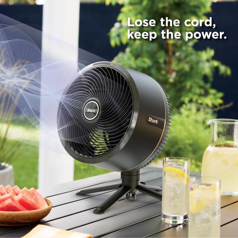 Shark FlexBreeze 37 in. H Oscillating Fan W/InstaCool Mist Attachment Remote Control