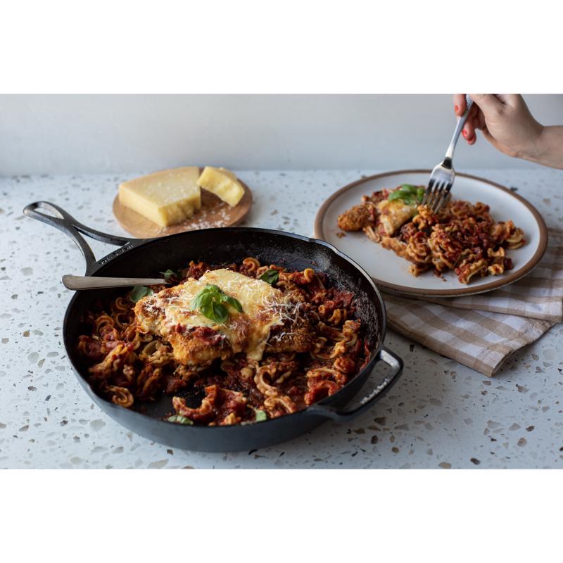 Lodge Blacklock Cast Iron Skillet Black